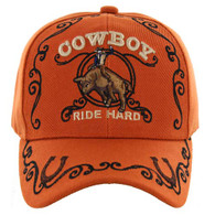 VM220 COWBOY RIDE HARD (BURNT ORANGE)