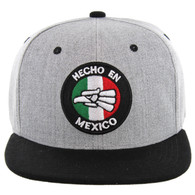 SM298 HECHO EN MEXICO (HEATHER GREY/BLACK)