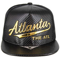 SM171 ATLANTA , CARBON PU TRUKCER (BLACK)