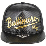 SM171 BALTIMORE , CARBON PU TRUKCER (BLACK)