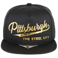 SM172 PITTSBURGH , MATTE PU (BLACK)