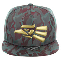 SM062 MEXICO EAGLE (NYLON TEAL BURGUNDY CAMO)
