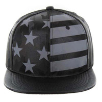 SM332 USA FLAG ( BLACK CAMO PU)