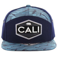 SM7172 CALI BEAR , 7 PANEL (NAVY / COBALT CAMO)