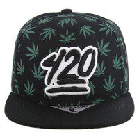 SM265 MARIJUANA 420 (BLACK(GRN)/BLACK)
