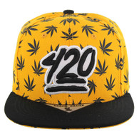 SM265 MARIJUANA 420 (GOLD/BLACK)