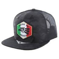 SM168 HECHO EN MEXICO TRUCKER (BLACK CAMO)