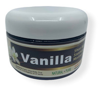 Vanilla Shea Butter moisturizer is perfect for all skin types. All natural and chemical free, made with Pure Essential Oil of Vanilla. Use daily on your Hands and Face for beautiful skin.