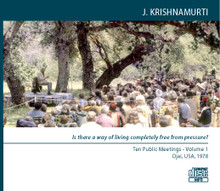 10 Public Meetings in Ojai 1978    (MP3 Disc in two volumes)
