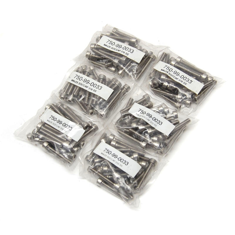 150 NEW Metric 316 Stainless Steel M4x25 Socket Head Cap Screws/Bolts 0.70 Details about    