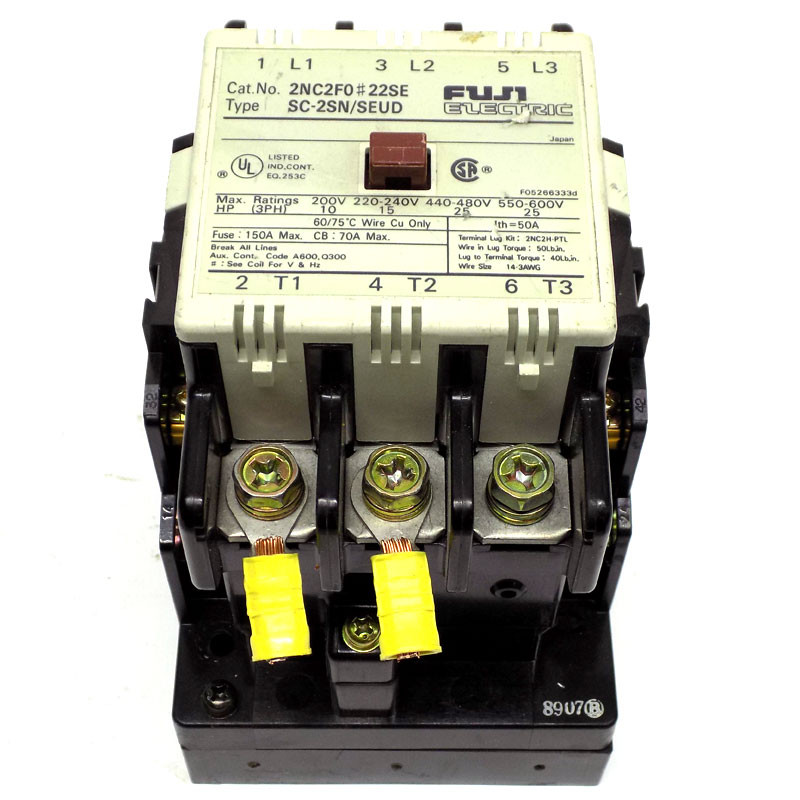 Details about   FUJI ELECTRIC SC-2SN MAGNETIC CONTACTOR USED FREE SHIPPING 