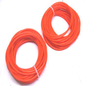 NEW 50 Orange 83A Durometer Endless Round O-Ring Drive Belts 1/4" x 20-1/4"