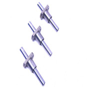 (3) NB SMST12GUU Flange Slide Bushing Linear Motion Bearings w/4-1/8" Guide Rod