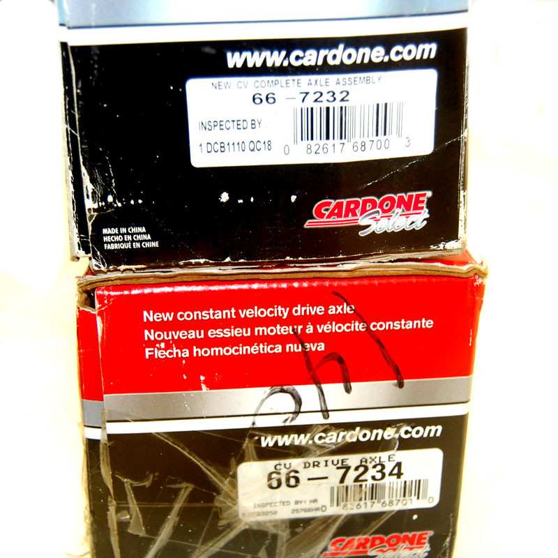 Cardone 66-7232 New CV Constant Velocity Drive Axle Shaft