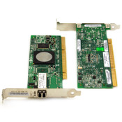 Lot of 2 - Qlogic/HP 4GB Fibre Channel HBA PCI-X 266 QLA2460 FC2410401-35 Card