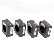 (4) Square D Current Transformers; (2) 180R-401, (1) 180R-601, and (1) 180R-801