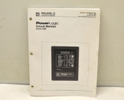 Square D PowerLogic Circuit Monitor Installation Manual Maintenance Troubleshoot