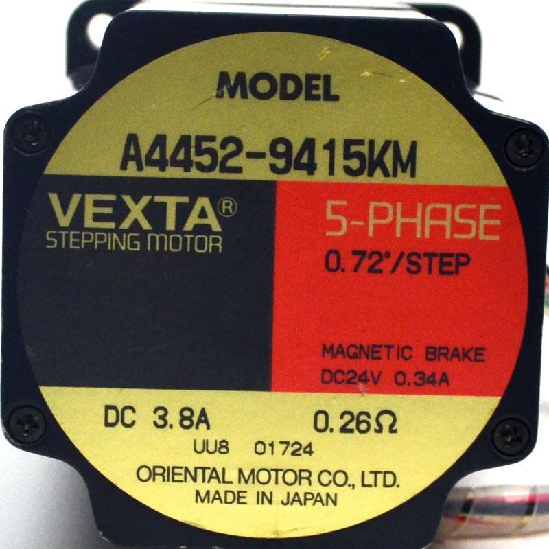 Details about   14445 VEXTA 2 PHASE STEPPING MOTOR PX244M-01A-C4 