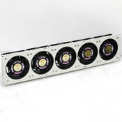 Lot: 5 NMB-MAT 3115PS-22T-B30 Fans with Grilles + Hardware 32CFM 220V 1-Ph 9/7W