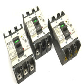 (Lot: 3) Metasol LS EBN-53c 15A, EBN-52c 20A & EBN-53 30A ELCB Circuit Breakers