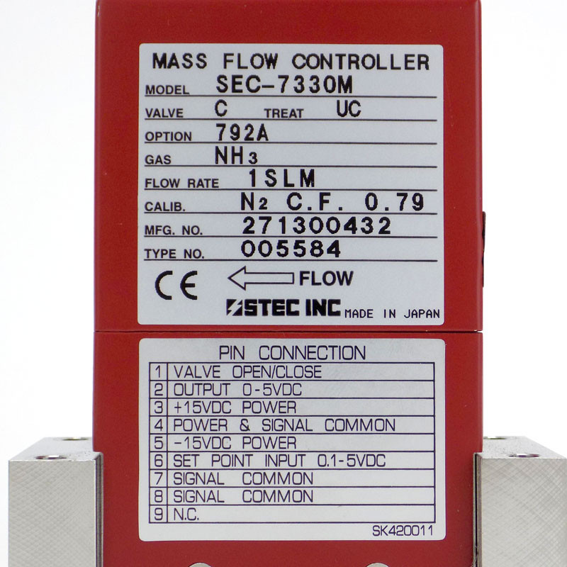 Horiba SEC-7330M マスフローコントローラ