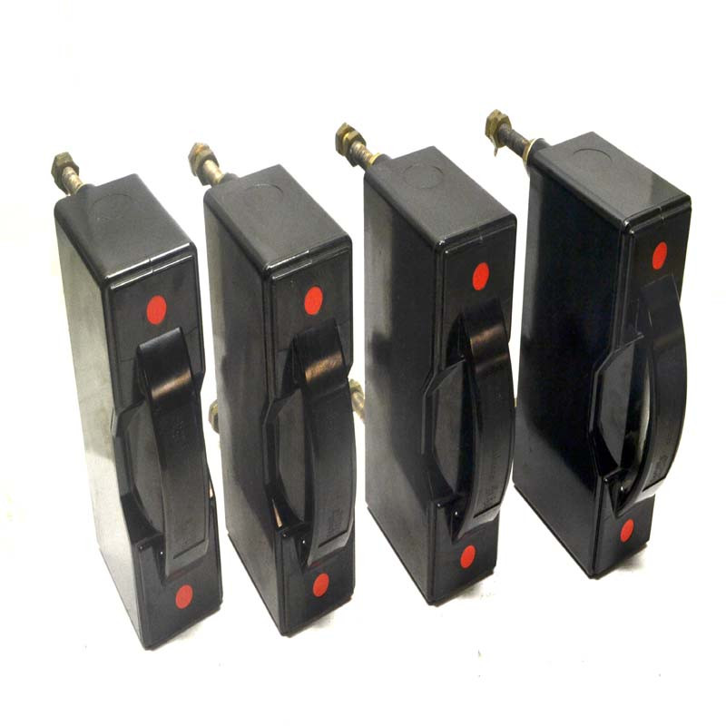 GEC Alsthom Red Spot RS200 Fuse Carriers 200A Lot of 4 Used