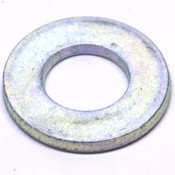 SAE Steel Flat Washers, 1/2" ID x 1" OD x 0.096" Thick, Zinc Plated (1700)