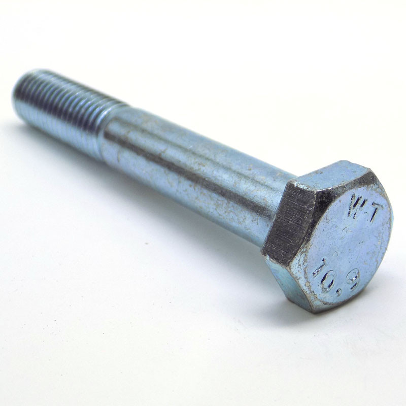 M121.75 x 80 Grade 10.9 Metric Hex Head Bolts, Bright Zinc Plated (84)