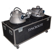 Syncrolite ArenaColor 2000W Metal Halide Stage Light System (2) w/ Case