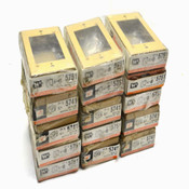 Wiremold Legrand 5741 BUFF Switch and Receptacle Boxes (15)