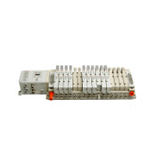 SMC EX250-SDN1 I/O SI Unit Manifold Base and Lot of Various Pneumatic Valves