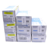 NEW Lot of 8 Elite Image Toner Cartridges (5) 75051, (1) Each of 75118 - 75120