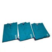 Cherokee Workwear 4777 TLBW Teal Unisex Fit XX-Small Scrub Shirts XXS (3)