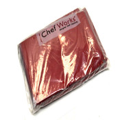 (6) Chef Works Red Neckerchiefs 100% Cotton
