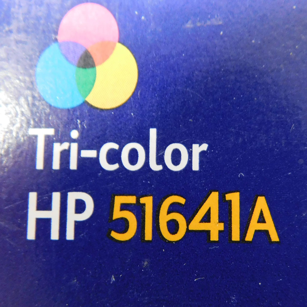 HP InkJet Cartridges (4) 51641a, (3) 51649a, (2) C1823D