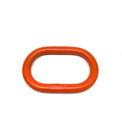 1.6" (42mm) German Oblong Master Link Chain Sling 14-3/4 L x 9-1/2" W Orange