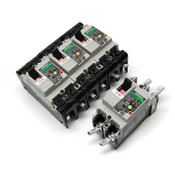 (4) Fuji Electric EG32AC Earth Leakage 15A Circuit Breakers E.L. 30mA 100-230V