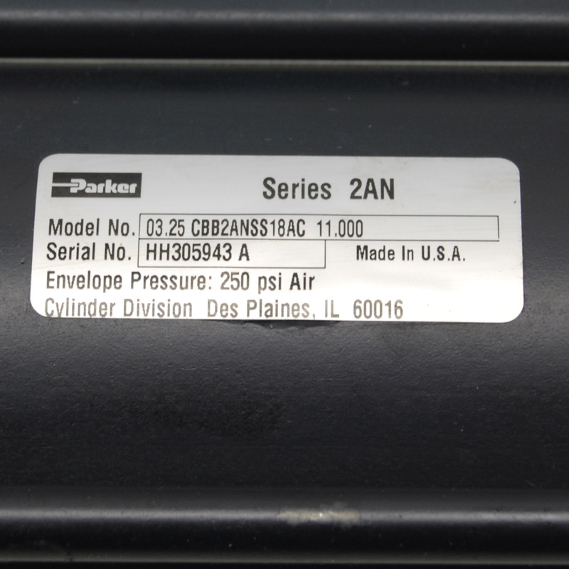 Parker CBB2ANSS18AC Series 2AN Pneumatic Air Cylinder