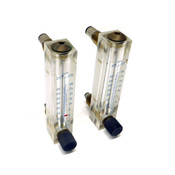 King Instruments 75301113C-03VT Acrylic Tube Flow Meters (2)