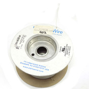 AlphaWire 6712 White 24 AWG 600 Volt Internal MPPE Wire (900 Feet)