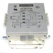 Schaffner FN 256-16-46 3-Phase 16A Power Line Filter 480VAC/50-60Hz