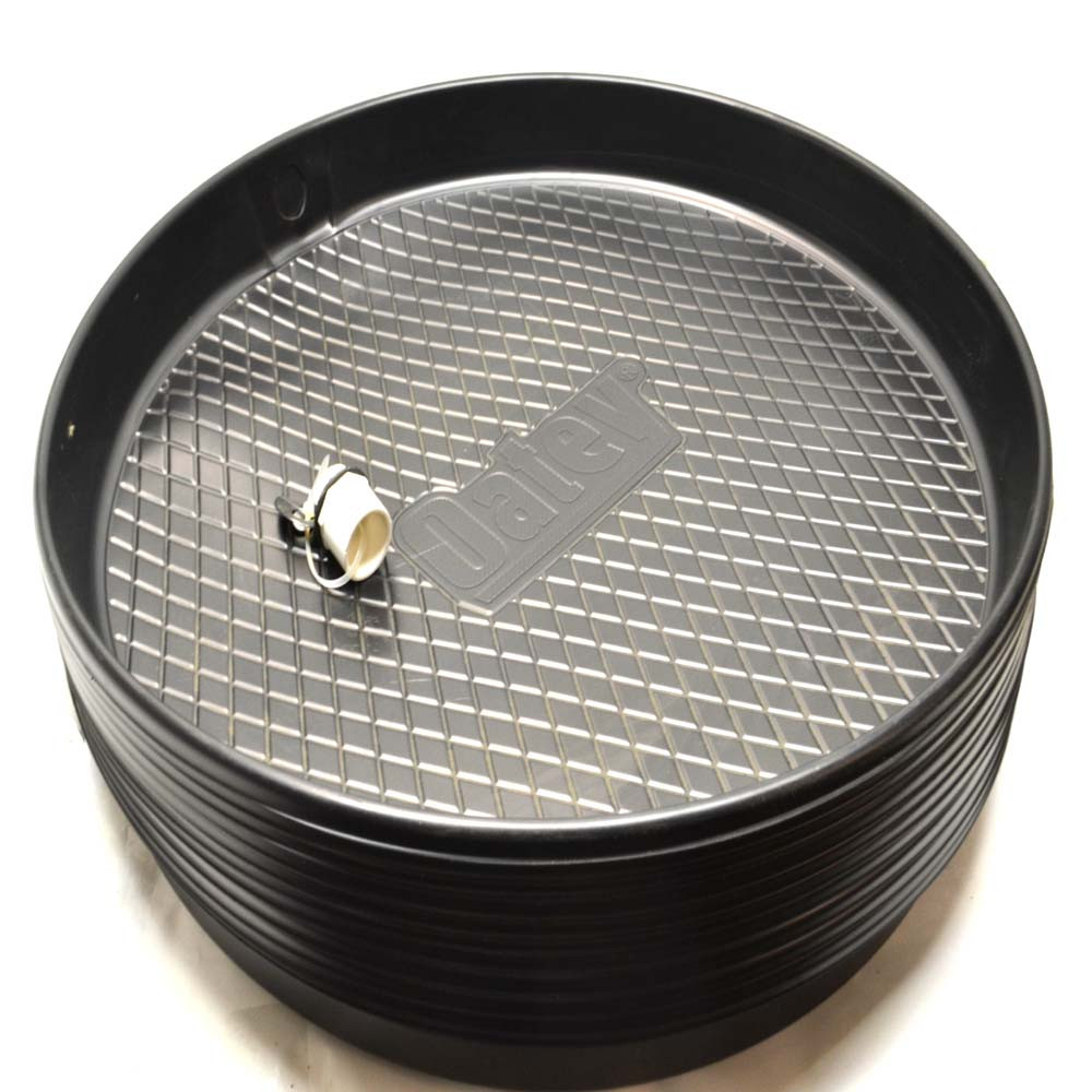 Oatey 34064 26" Plastic Water Heater Pans w/ 1Inch PVC Fitting (11)