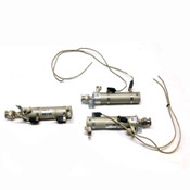 SMC  Pneumatics Single Rod Air Cylinders CDG1BN25-100 (2) and CDG1BN25-10C (1)