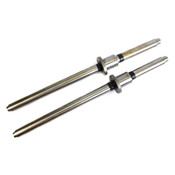 THK LM-40 Linear Motion Bearings (2) + 32-3/8" Length 40mm Diameter Rod (2)