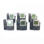 Cisco 7961 IP Business Conference Telephones 48 VDC No Handsets (6)