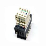 Schneider Electric LAD4TBDL Contactor Block w/ LADN40 4 Pole Relay Module