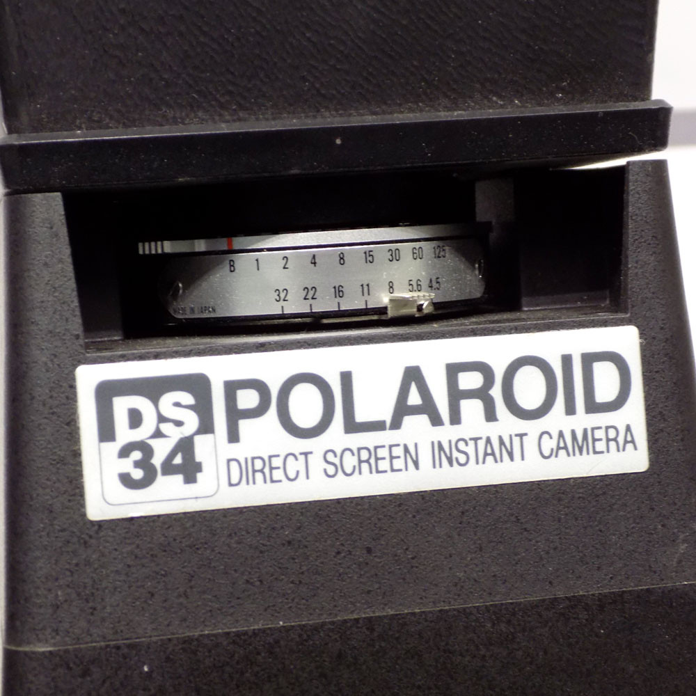 Polaroid DS34 Direct Screen Instant Camera w/ DS-H5 & DS-H6 Hoods (2)