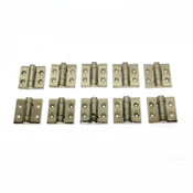 Heavy Duty 50mm Chrome Plated 316 Stainless Steel Butt Hinges