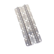 Heavy Duty 1-3/8" x 1-5/8" Stainless Steel Rounded Butt Hinges (10)