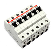 ABB S201 K6A/K10A BG14048.2 50Hz 1-Pole Miniature Circuit Breakers (6)